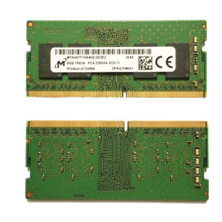 Micron Memoria RAM SO-DIMM da 8 GB SODIMM DDR4 3200 PC4 1Rx8 MTA8ATF1G64HZ-3G2