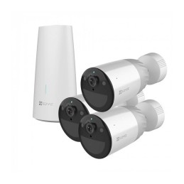 EZVIZ BC1-B3 - KIT BASE + 3 TELECAMERE DA ESTERNO A BATTERIA - FHD - COLOR NIGHT VISION