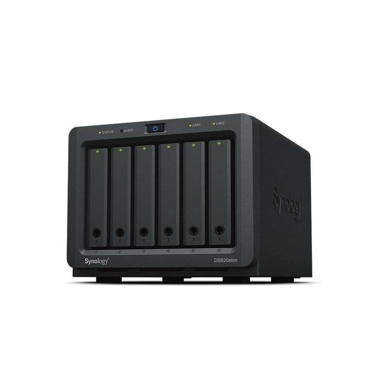 Synology DiskStation DS620SLIM ds 6-bay 2,5 celeron j3355 dc 2.0ghz 2gb ddr3l