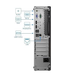 LENOVO THINKCENTRE M720S SFF DESKTOP - INTEL CORE I5 9400 - RAM 8GB - SSD NVMe 256 GB  - WINDOWS 11PRO - RICONDIZIONATO