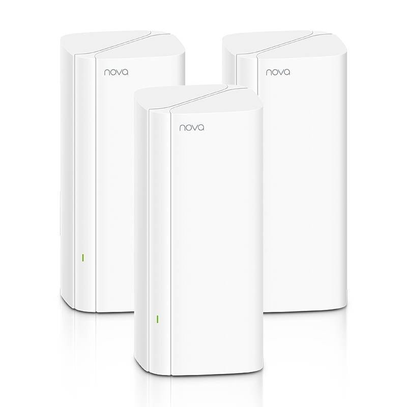 TENDA NOVA EX12-3 3PACK - ROUTER MESH AX3000 DUAL BAND WIFI 6 COPERTURA FINO A 650MQ